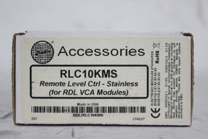 RDL RLC10KMS Remote Level Rotary Control w/ Muting for RDL VCA Modules