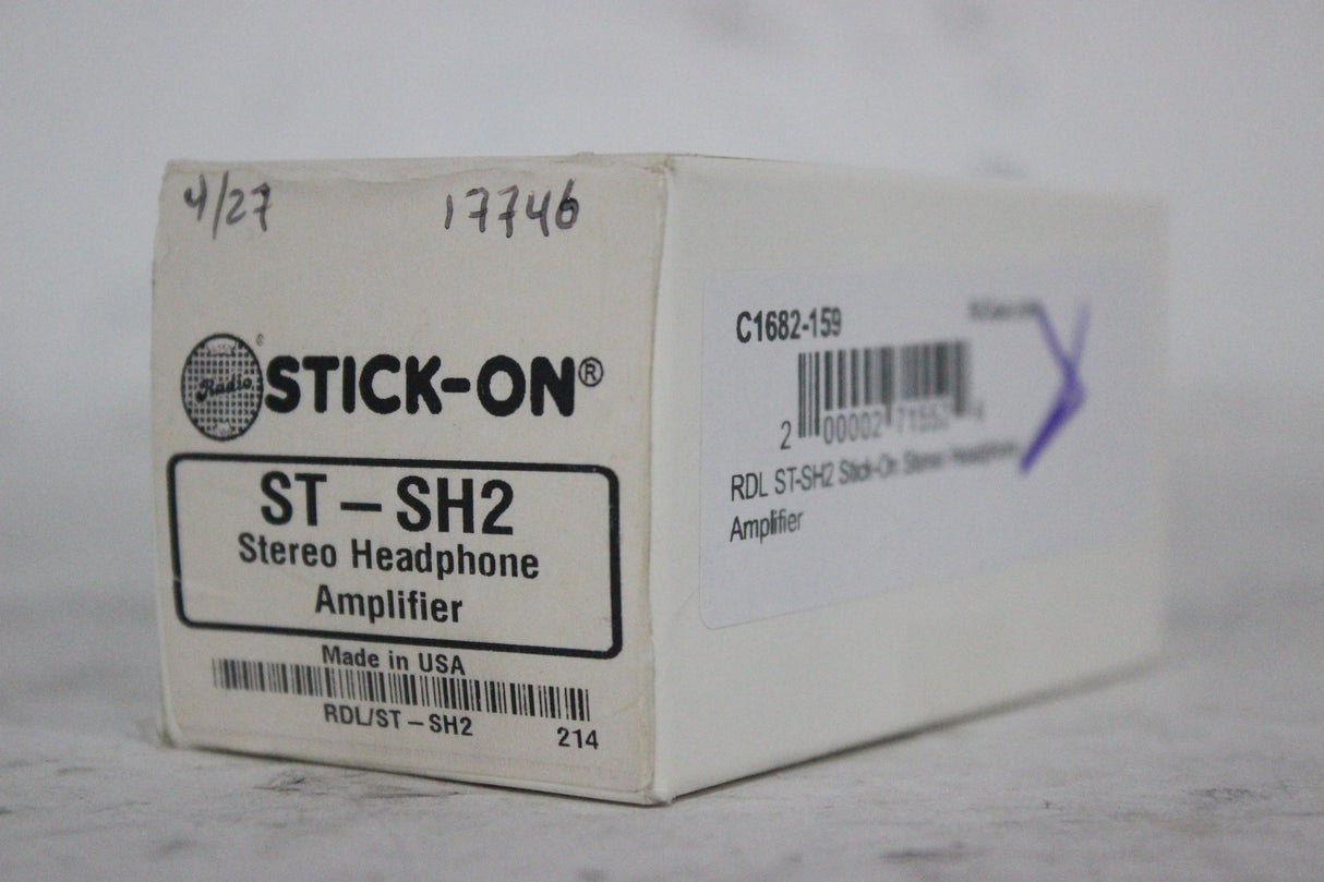 RDL ST-SH2 Stick-On Stereo Headphone Amplifier