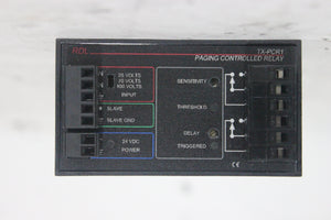 RDL TX-PCR1 Paging Controlled Relay (Switches Between 25, 70 and 100V Inputs)