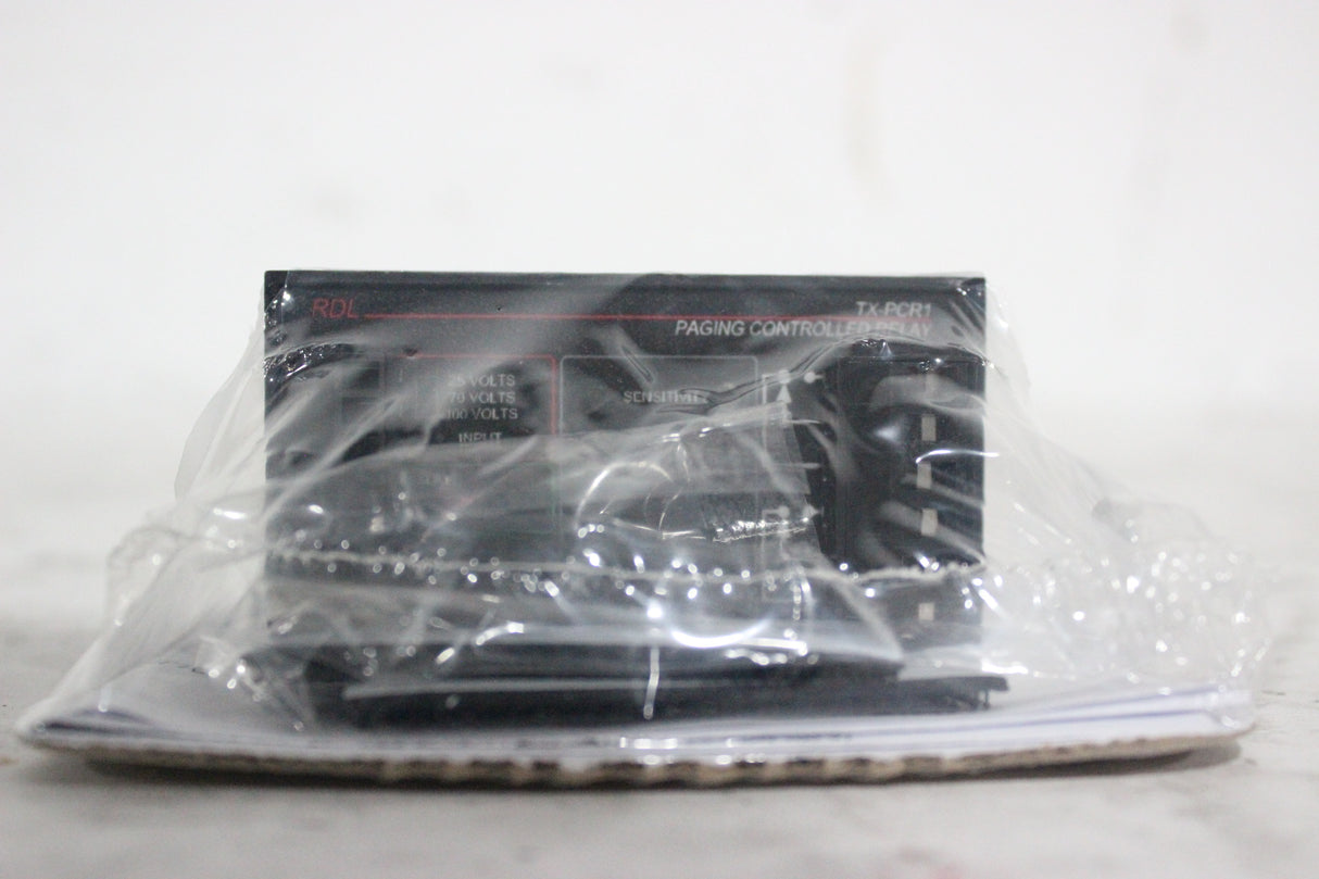 RDL TX-PCR1 Paging Controlled Relay (Switches Between 25, 70 and 100V Inputs)