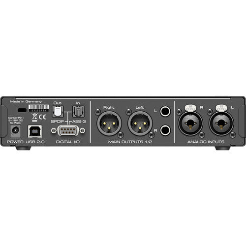 RME ADI-2 Pro FSR BE Reference AD/DA Converter with Extreme Power Headphone Amplifiers and Remote (Black Edition)
