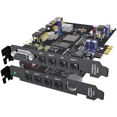 RME HDSP RayDAT 36 Channel Digital Audio &amp; MIDI PCI Express Card System