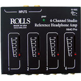 ROLLS HA43 Pro 4-Channel Stereo Headphone Amplifier