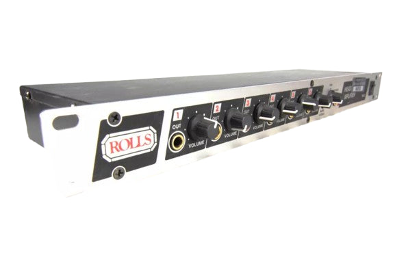 ROLLS RA62 Rackmount Headphone Amplifier 6-Channel Stereo