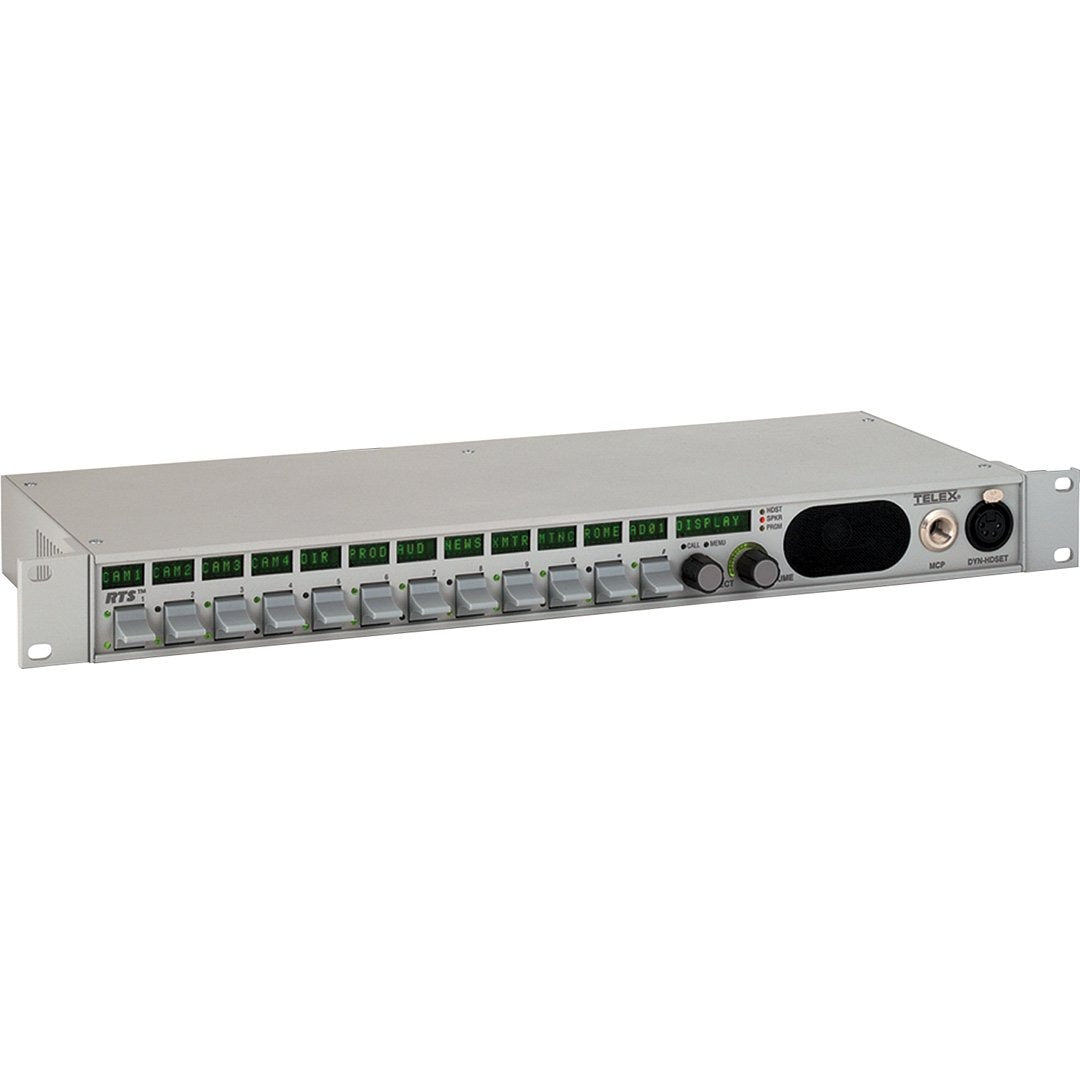 Telex Rts Telex RTS KP-12PB W/RC Compact 12-Position Key Panel – AVGear.com