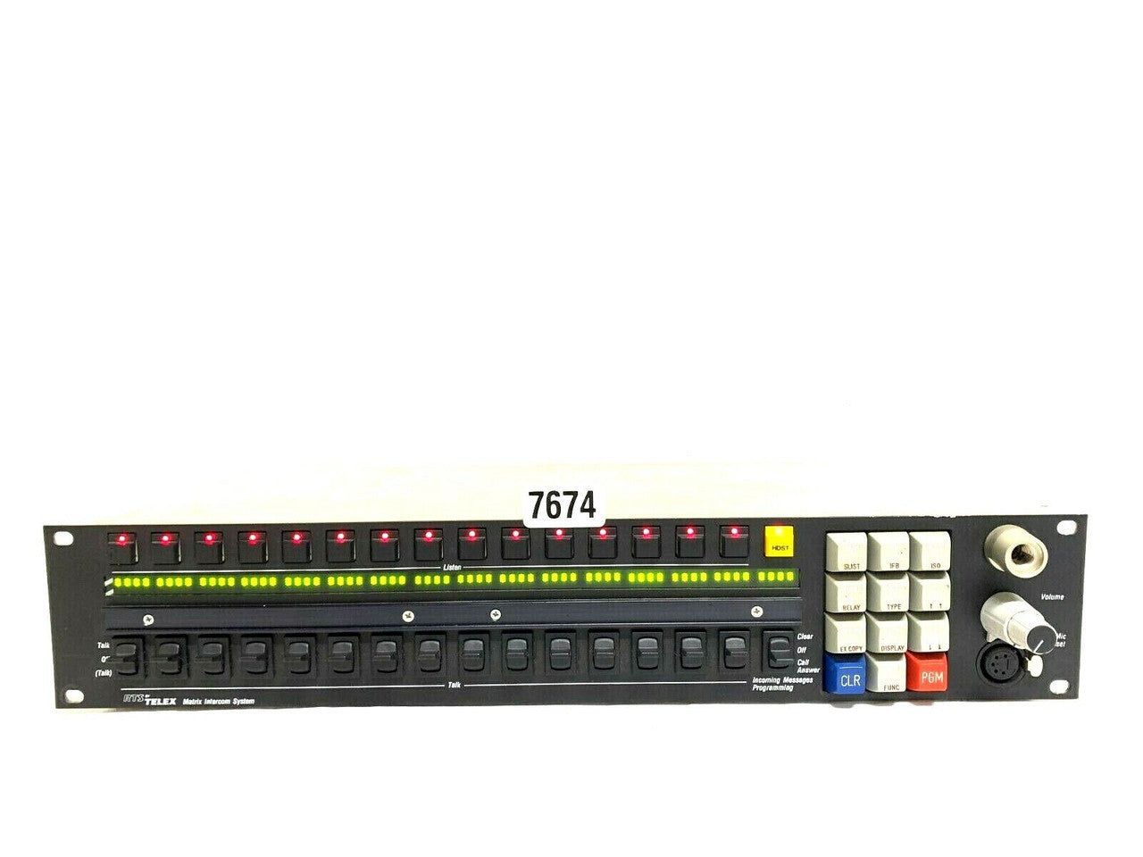 RTS Systems KP96-7 Intercom Control Panel