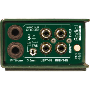 Radial Engineering PRO AV1 Passive Direct Box