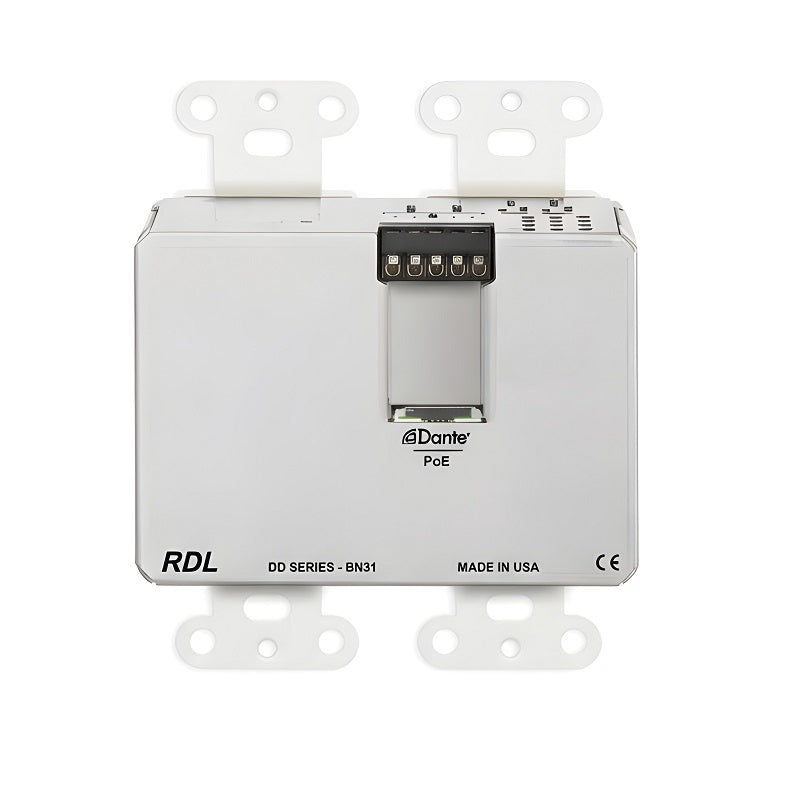 Radio Design Labs DD-BN31 4x4 Mic/Line Dante Interface