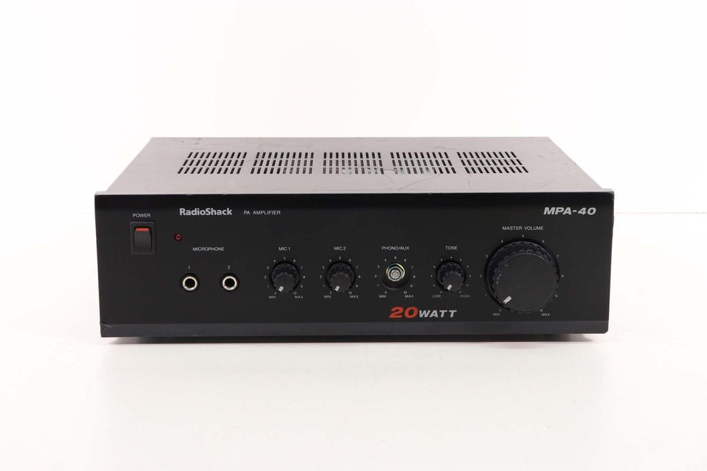 RadioShack MPA-40 20-Watt PA System Amplifier