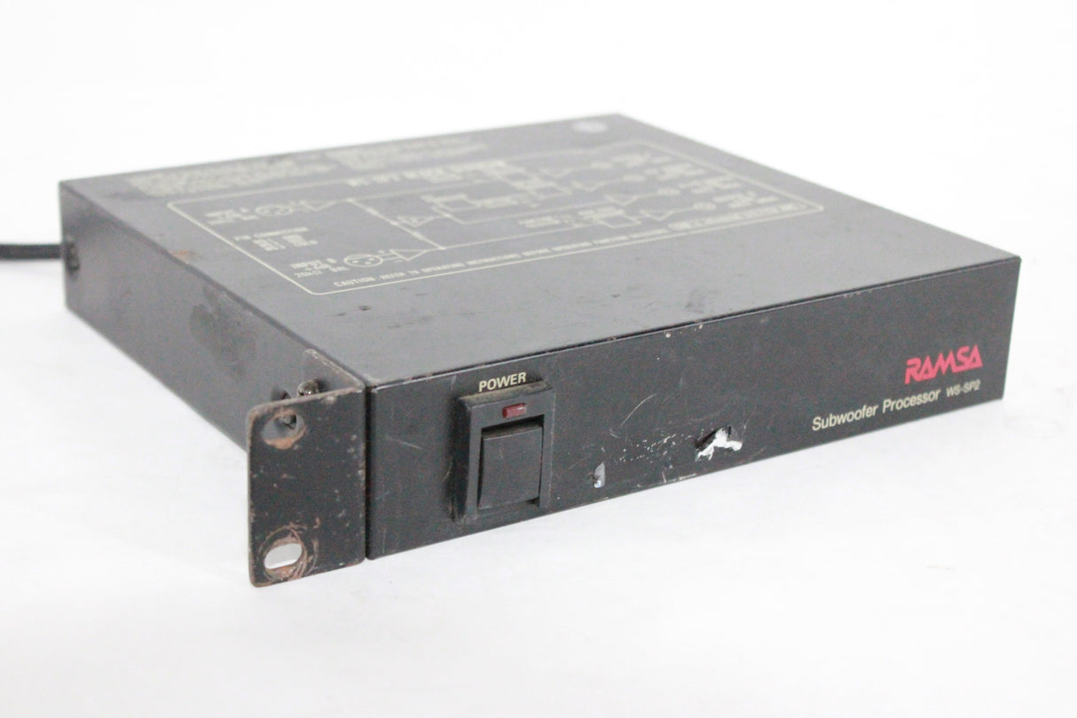 Ramsa Subwoofer Processor WS-SP2