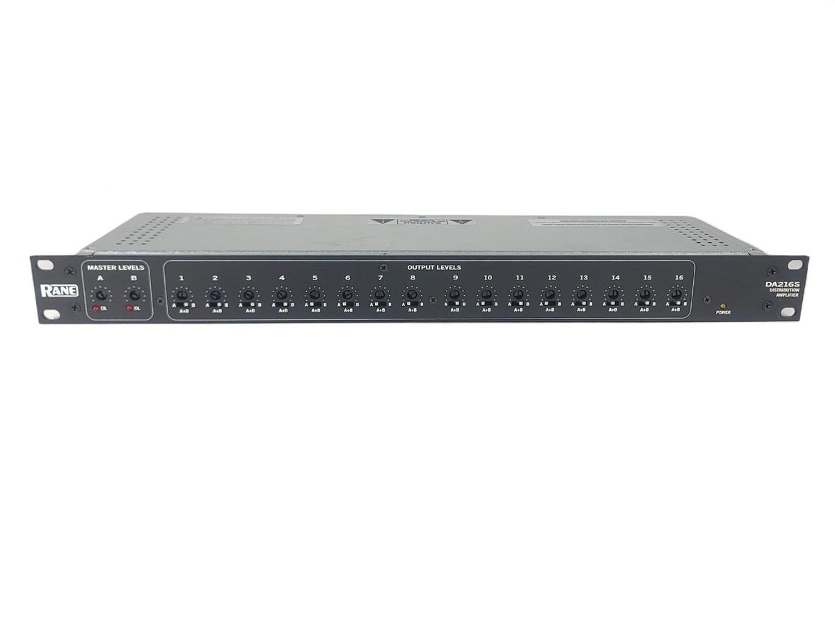Rane DA216S Audio Distribution Amplifier w/ PSU