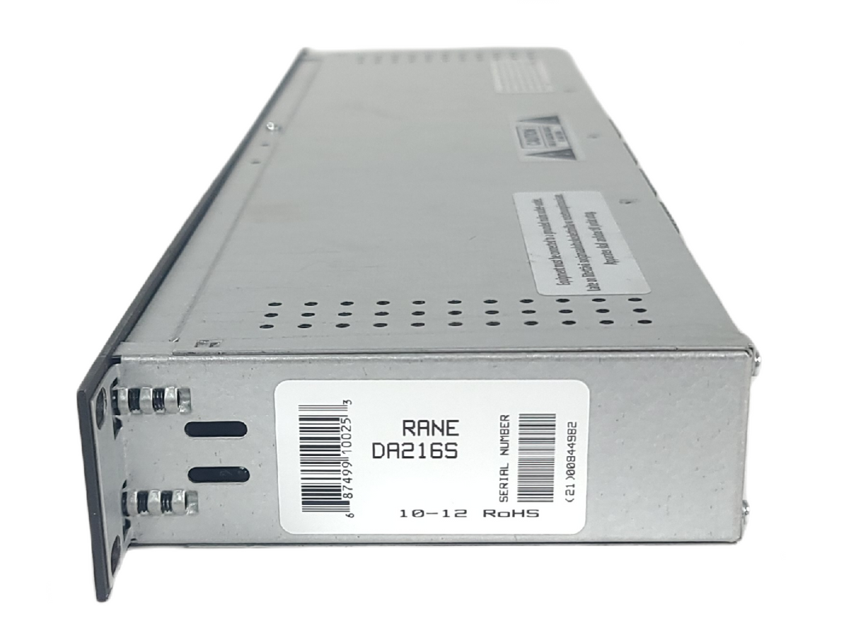 Rane DA216S Audio Distribution Amplifier w/ PSU