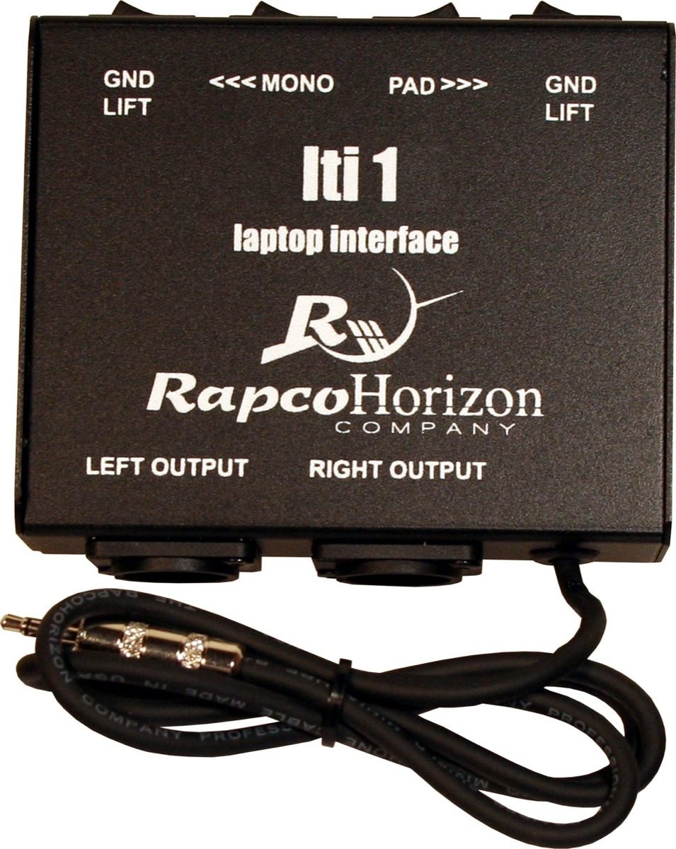 Rapco LTI-100 Laptop Interface for Signal Processing