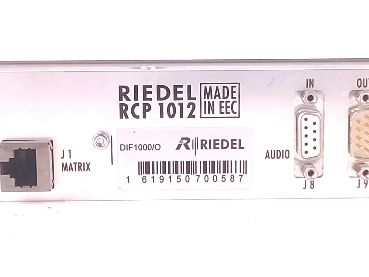 Riedel Artist DIF 1000/O Modular Panel Interface