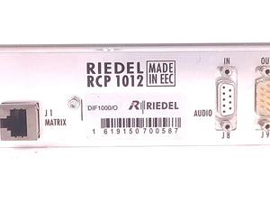 Riedel Artist DIF 1000/O Modular Panel Interface