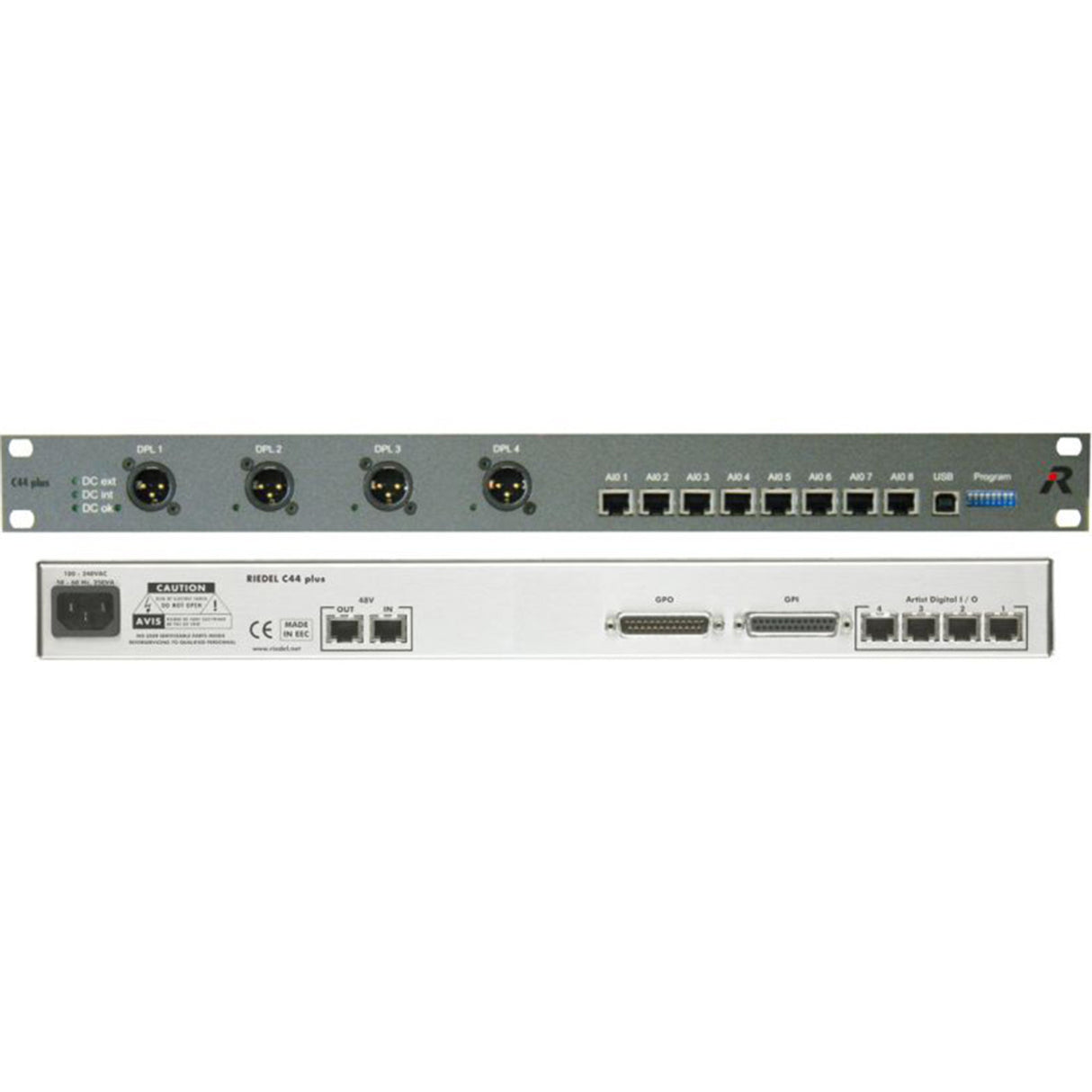 Riedel C44 Plus Digital Partyline to Matrix System Interface