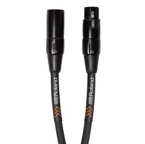 Roland RMC-B Black Series Heavy-Duty XLR to XLR Balanced Microphone Cable (3'-50')