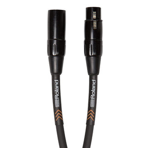 Roland RMC-B Black Series Heavy-Duty XLR to XLR Balanced Microphone Cable (3'-50')