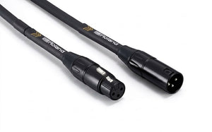 Roland RMC-B Black Series Heavy-Duty XLR to XLR Balanced Microphone Cable (3'-50')