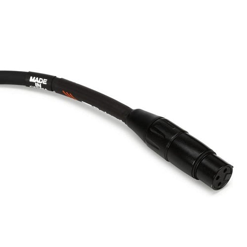 Roland RMC-B Black Series Heavy-Duty XLR to XLR Balanced Microphone Cable (3'-50')