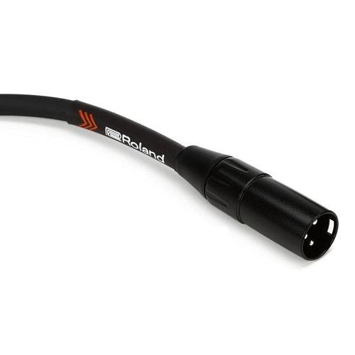 Roland RMC-B Black Series Heavy-Duty XLR to XLR Balanced Microphone Cable (3'-50')