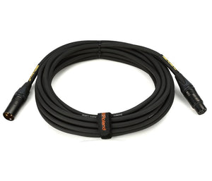 Roland RMC-G Gold Series Neutrik XLR-M to XLR-F Balanced Microphone Cable (3'-25')