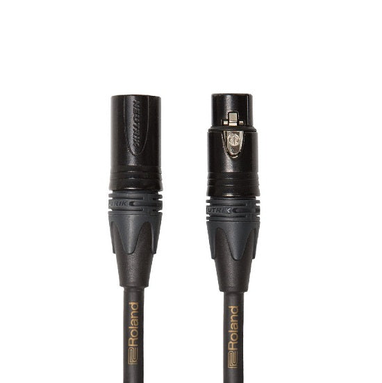 Roland RMC-GQ Gold Series XLR Male to XLR Female Quad Microphone Cable (3'-50')