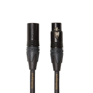 Roland RMC-GQ Gold Series XLR Male to XLR Female Quad Microphone Cable (3'-50')