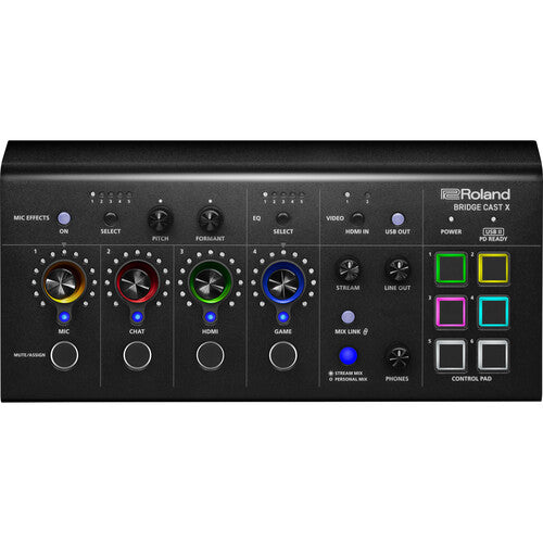 Roland Bridge Cast X Dual Bus Streaming Mixer and Video Capture