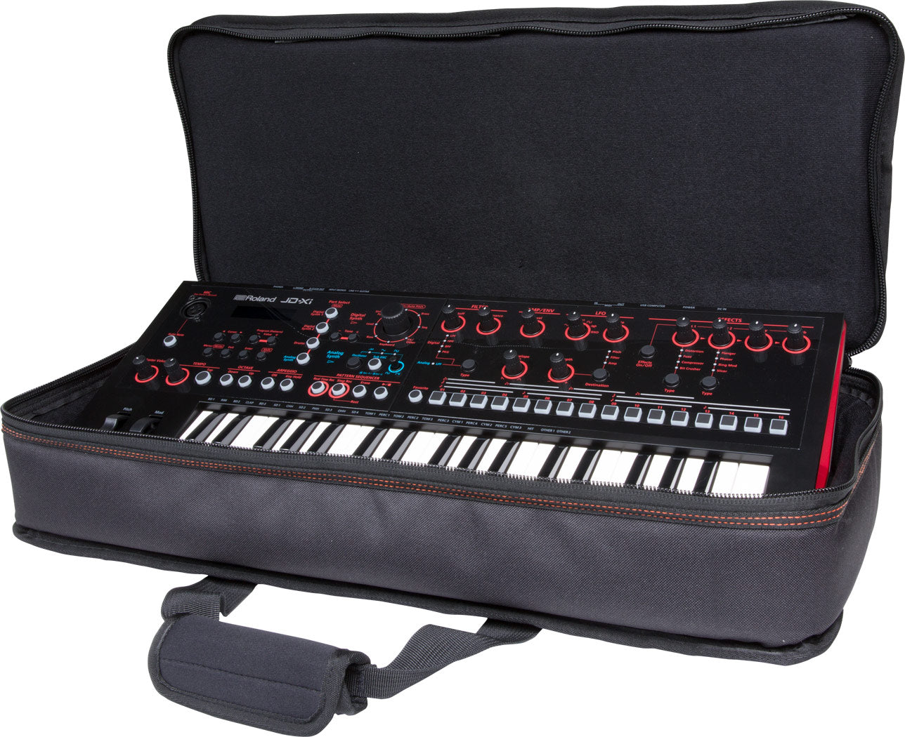 Roland CB-BJDXI Black Series Keyboard Carry Bag for the JD-XI Interactive Analog/Digitial Crossover Synthesizer