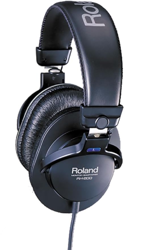 Roland RH-200-BLK Stereo Monitor Headphones – Black