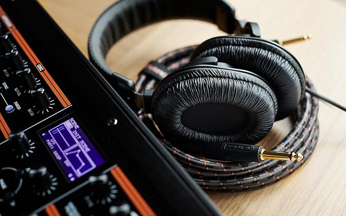 Roland RH-200-BLK Stereo Monitor Headphones – Black