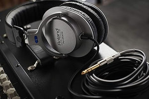 Roland RH-200S-WH Stereo Monitor Headphones – Silver