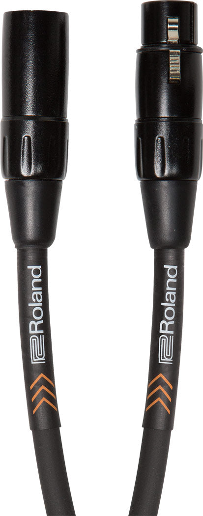 Roland RMC-B Black Series Heavy-Duty XLR to XLR Balanced Microphone Cable (3'-50')