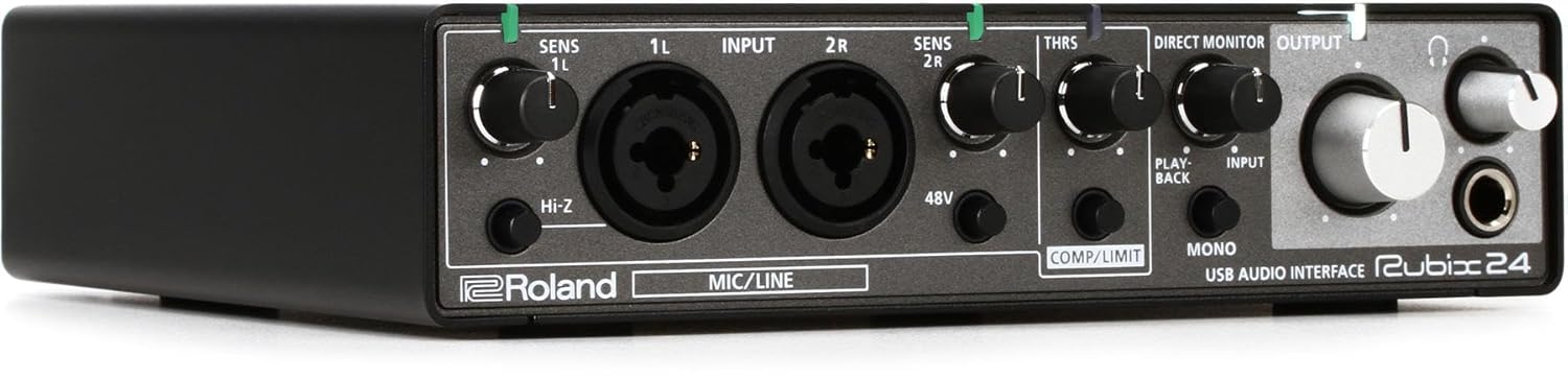 Roland RUBIX24 USB Audio Interface - 2 In / 4 Out