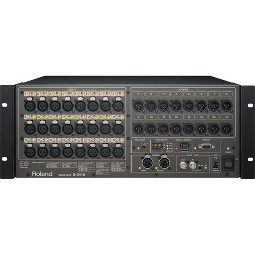 Stage Monitor Snake Roland S-2416 24x16 Digital Snake Stage Unit – AVGear.com