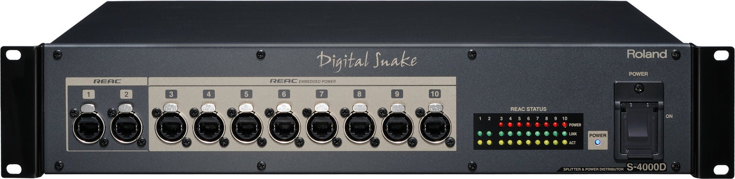 Roland S-4000D Digital Snake Splitter and Power Distributor