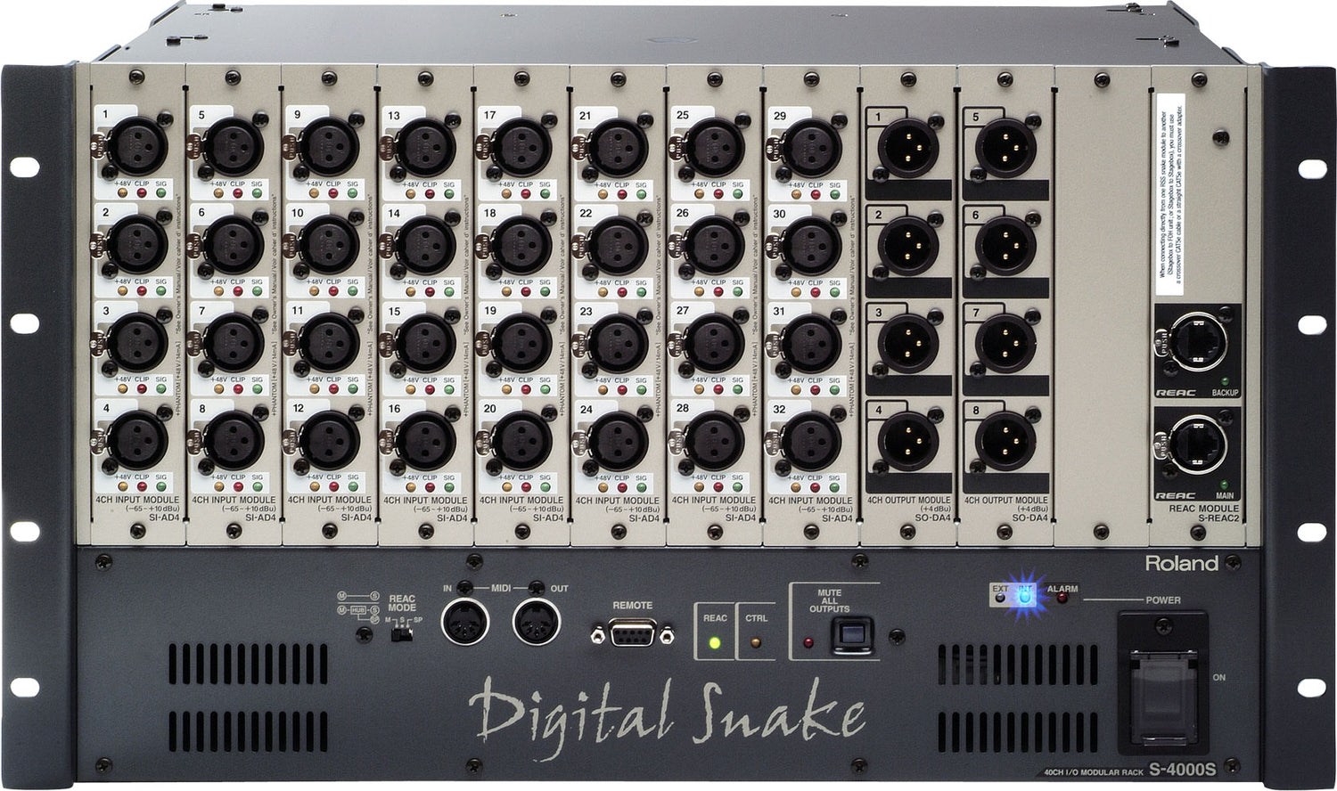 Roland S-4000S 32x8 Digital Stage Snake