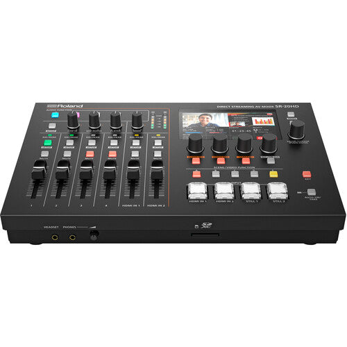 Roland SR-20HD Direct Streaming AV Mixer w/Recording on SD, USB video input