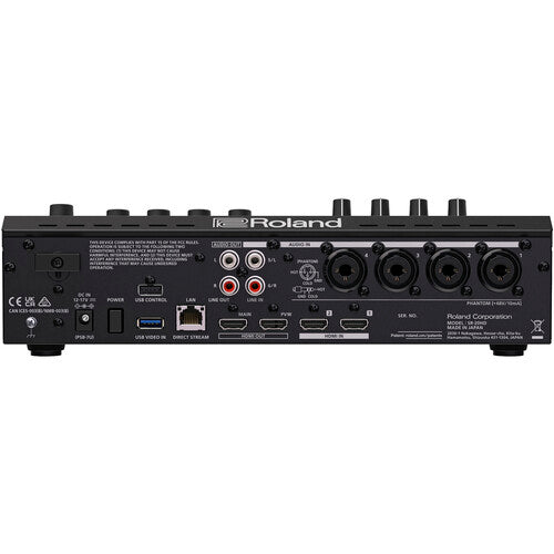 Roland SR-20HD Direct Streaming AV Mixer w/Recording on SD, USB video input