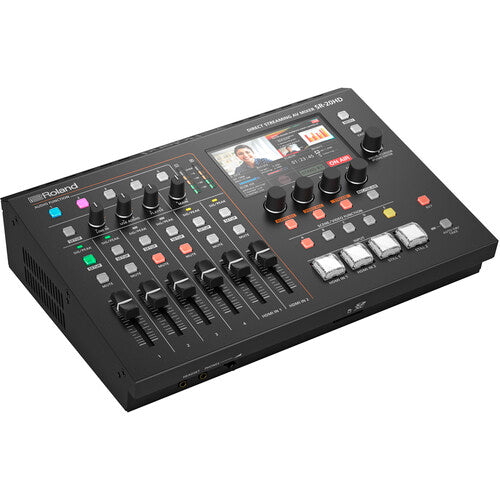Roland SR-20HD Direct Streaming AV Mixer w/Recording on SD, USB video input