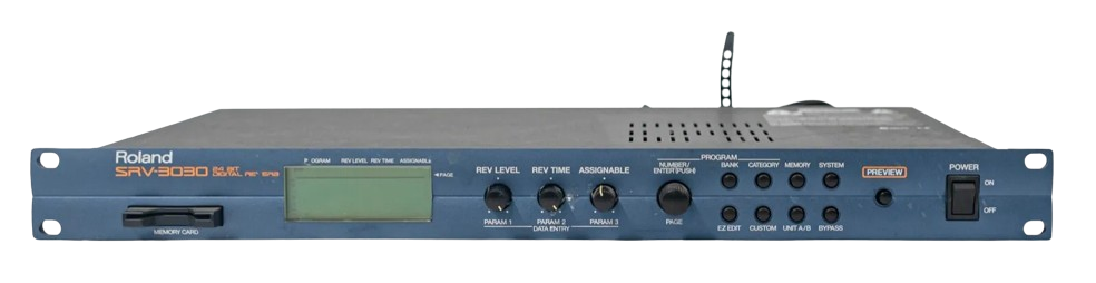 Roland SRV-3030D 24-Bit Digital Reverb – AVGear.com