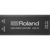 Roland V-02HD STR Multi-Format HDMI Micro Switcher - Streaming Bundle w/ UVC-01