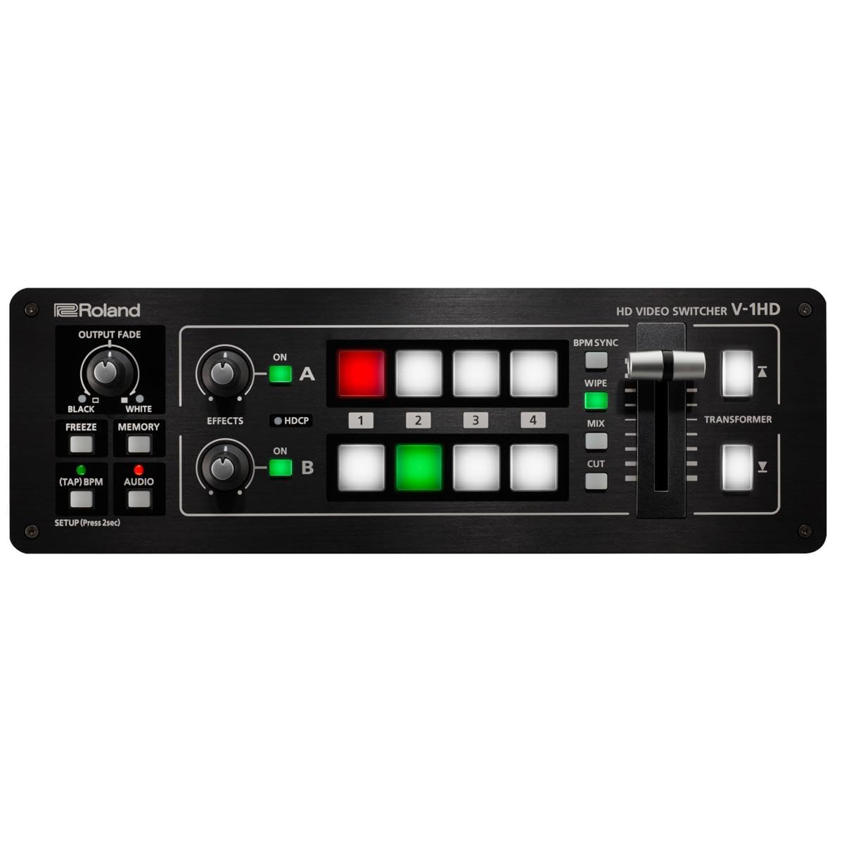 Roland V-1HD STR Video Switcher - V-1HD 4 channel HDMI - Streaming Bundle w/ UVC-01