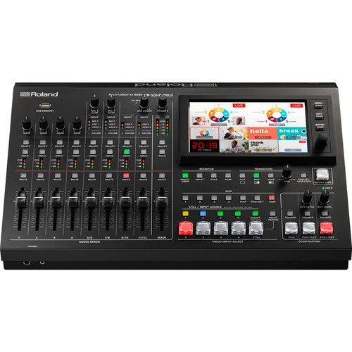 Roland VR-50HD MK II Multi-Format A/V Mixer - with USB Stream/Record
