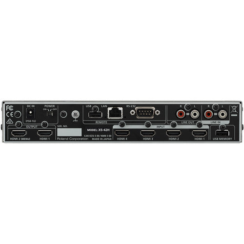 Roland XS-42H  Multi-Format AV Matrix Switcher - 4 in x 2 out
