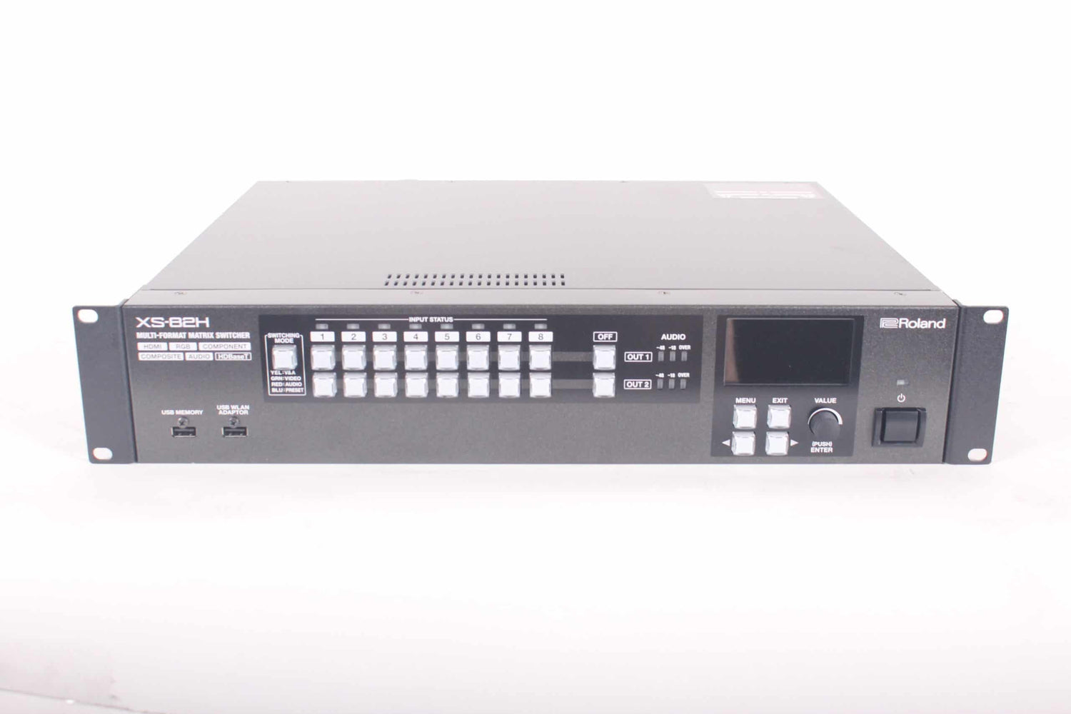 Roland XS-82H Multi-Format AV Matrix Switcher - 8-in x 2-out