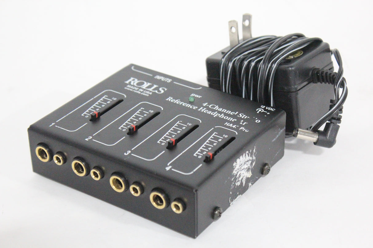 Rolls HA43 Pro 4 Channel Studio Reference Headphone Amp