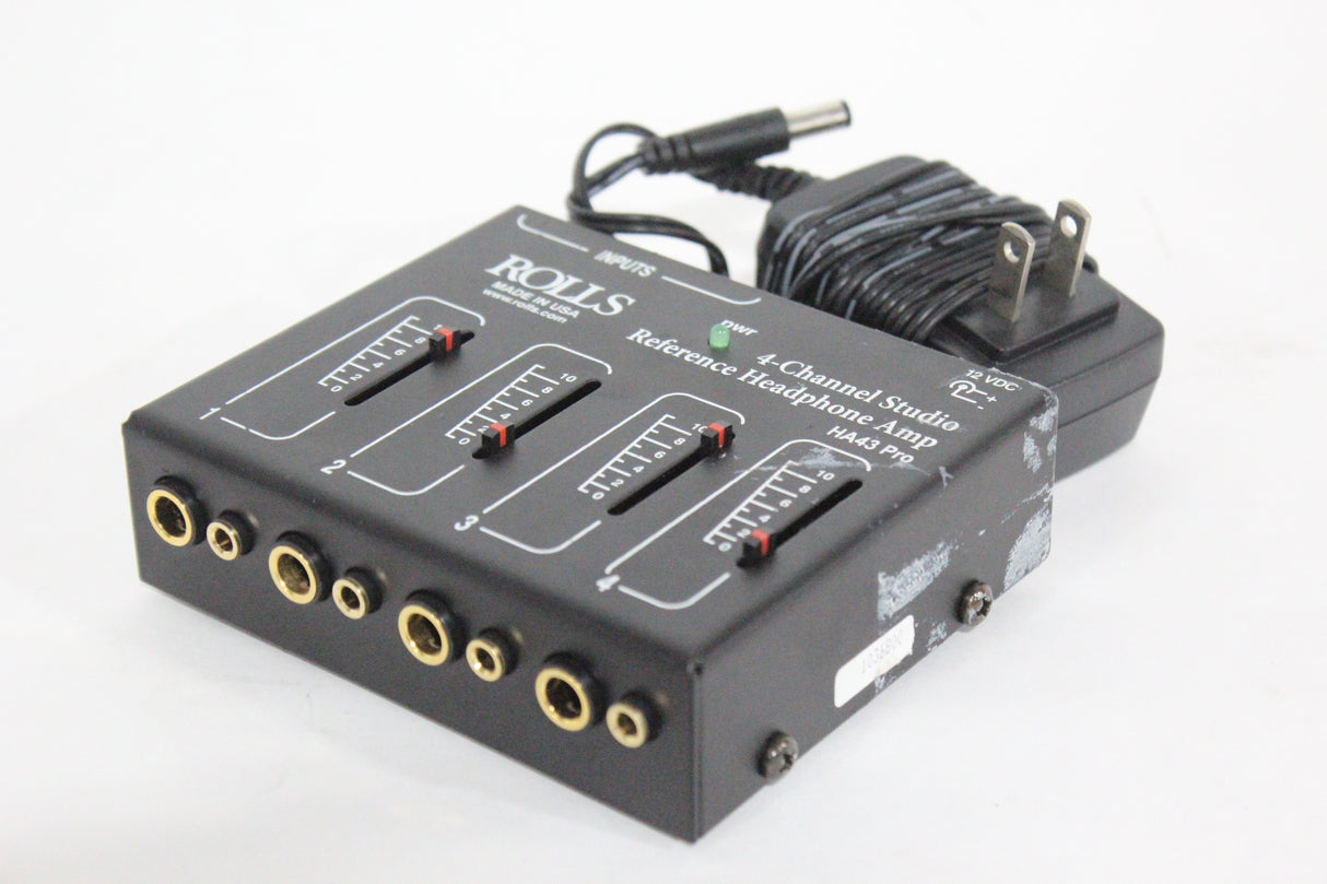 Rolls HA43 Pro Four-Channel Stereo Headphone Amplifier
