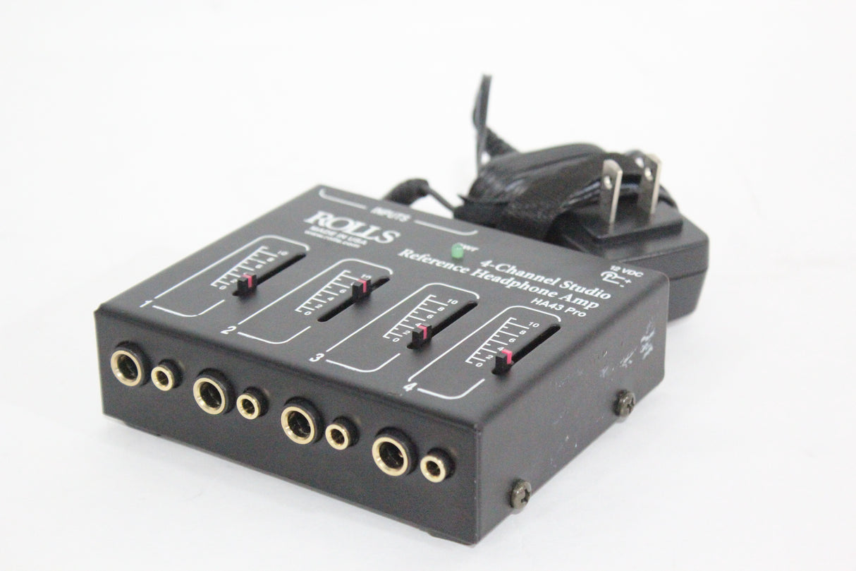 Rolls HA43 Pro Four-Channel Stereo Headphone Amplifier